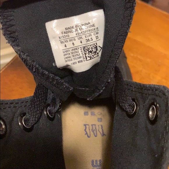 Black monochrome converse - Picture 3 of 3